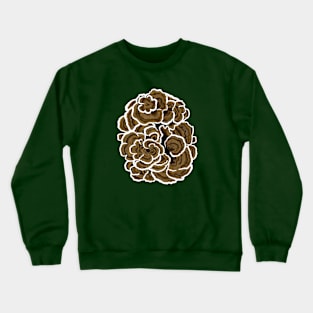 Turkeytail Mushroom Crewneck Sweatshirt